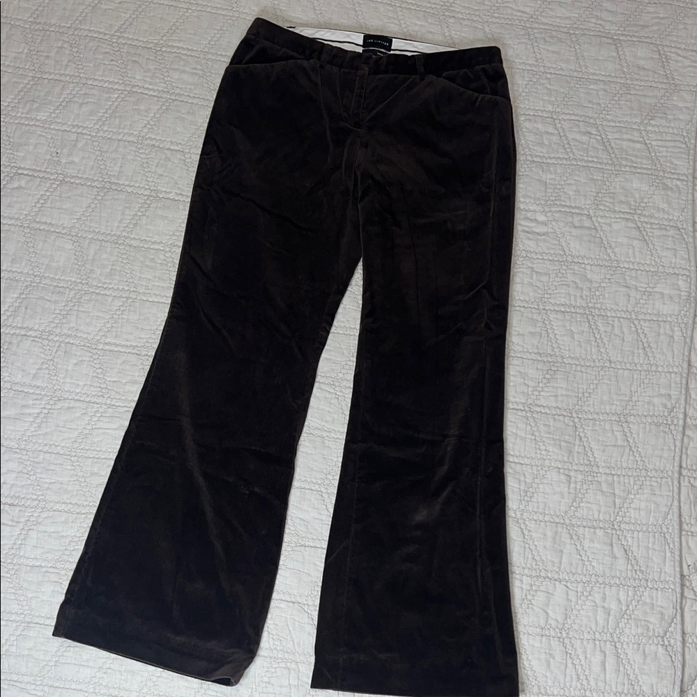 The Limited Dark Brown Wide Leg Pants